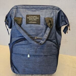 Living Traveling Share Baby Diaper Bag Multi-Function Travel Waterproof Backpack